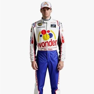 Ricky Bobby Costume Talladega Nights Jumpsuit Wonder Bread Costume